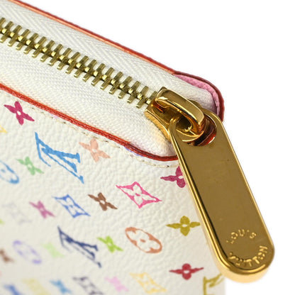 Louis Vuitton 2012 White Multicolor Zippy Wallet M60241