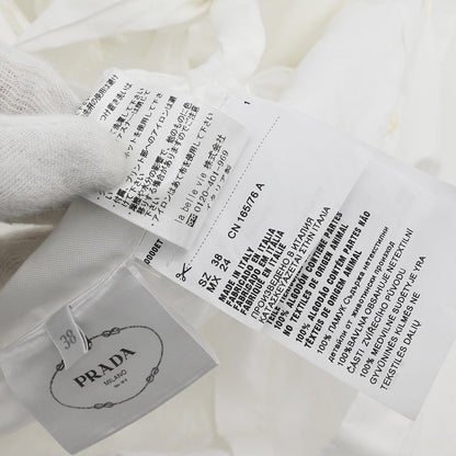 Prada 2018 Blouse Shirt White #38