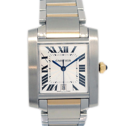 Cartier Tank Francaise LM Ref.2302 Self-winding Watch 18KYG SS