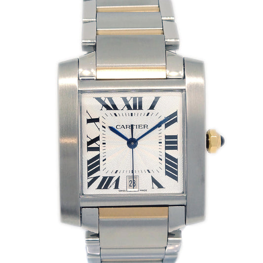Cartier Tank Francaise LM Ref.2302 Self-winding Watch 18KYG SS