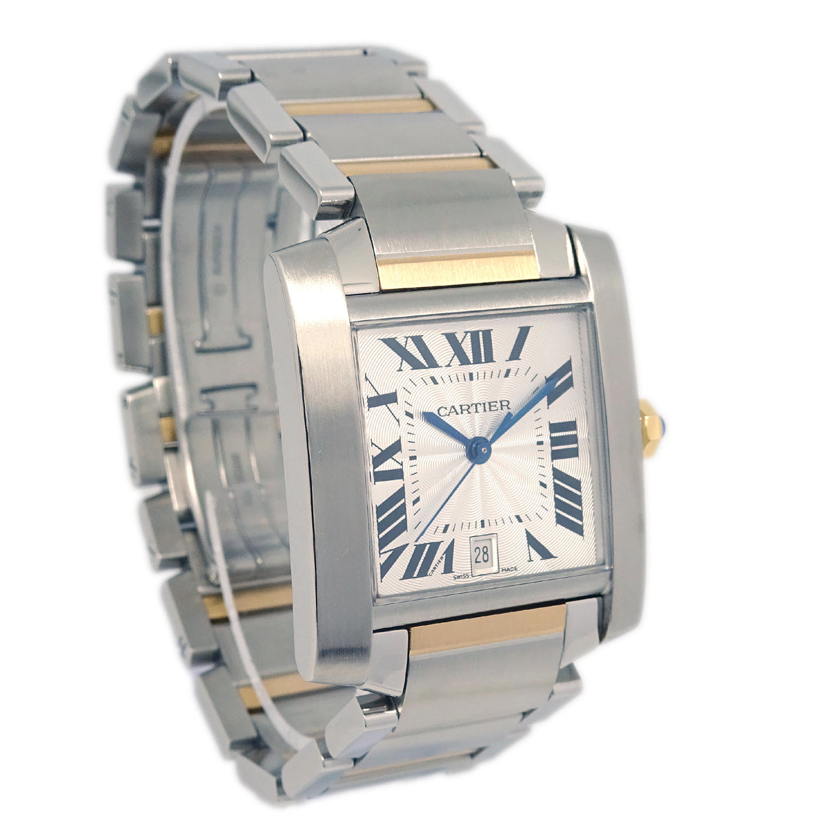 Cartier Tank Francaise LM Ref.2302 Self-winding Watch 18KYG SS