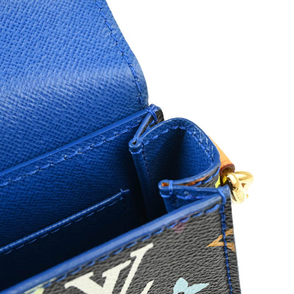 Louis Vuitton 2012 Black Multicolor Heart Breaker Shoulder Bag M40659