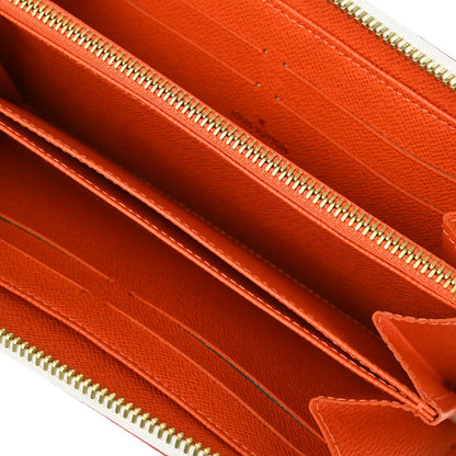 Louis Vuitton 2012 White Multicolor Zippy Wallet M60274