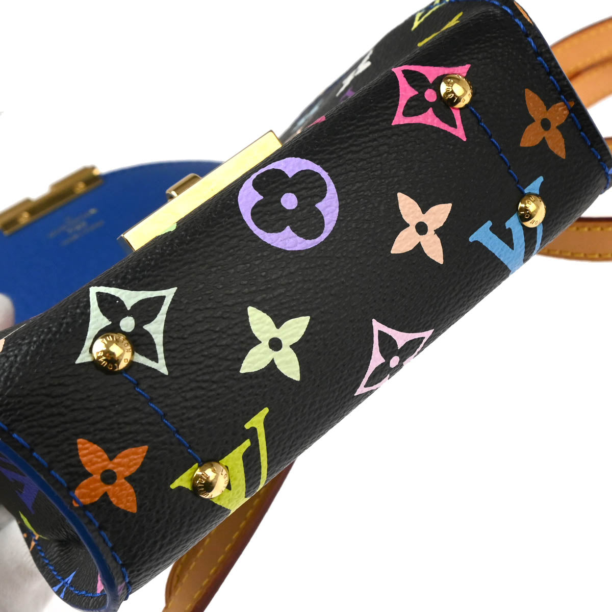 Louis Vuitton 2017 Black Multicolor Heart Breaker Shoulder Bag M40659