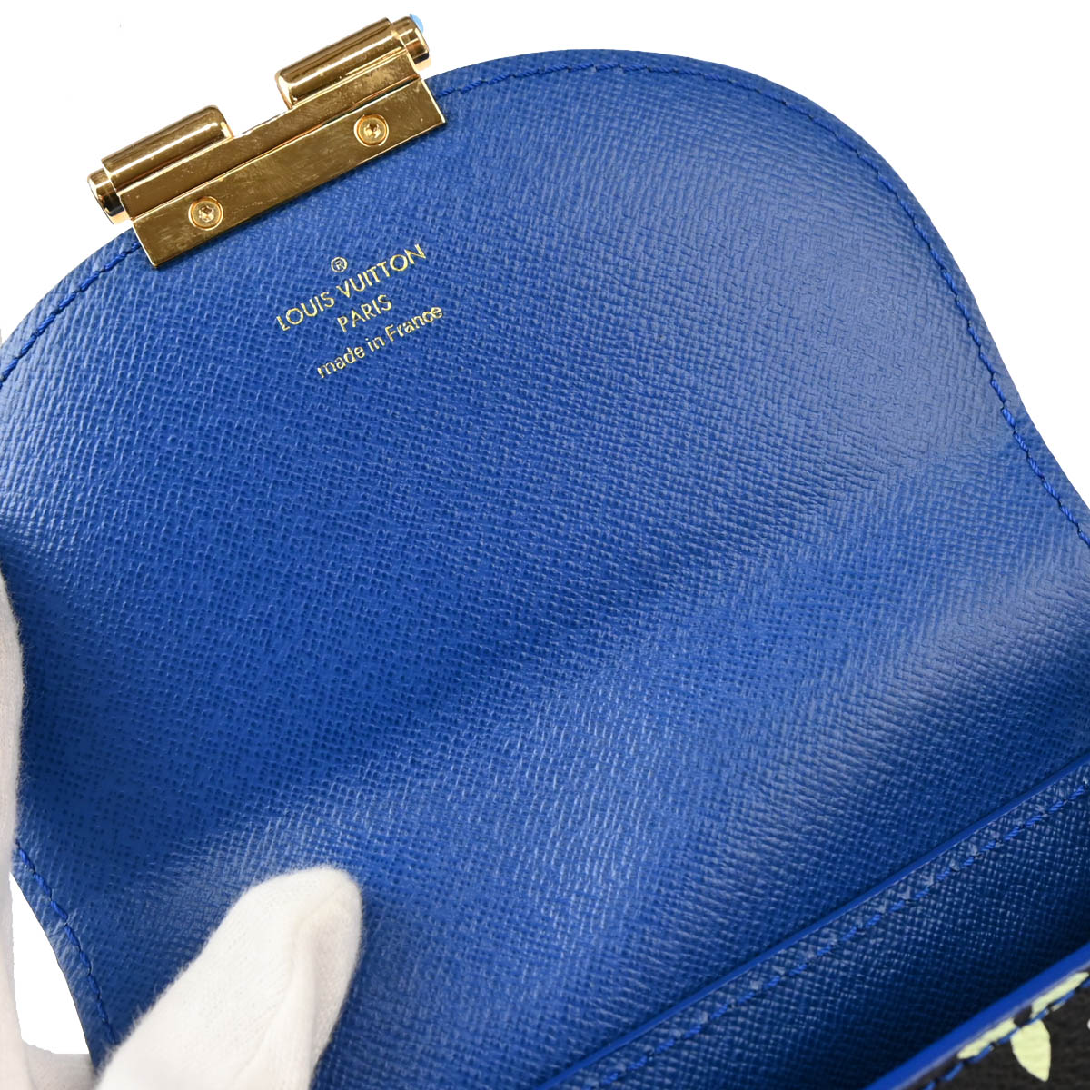 Louis Vuitton 2017 Black Multicolor Heart Breaker Shoulder Bag M40659