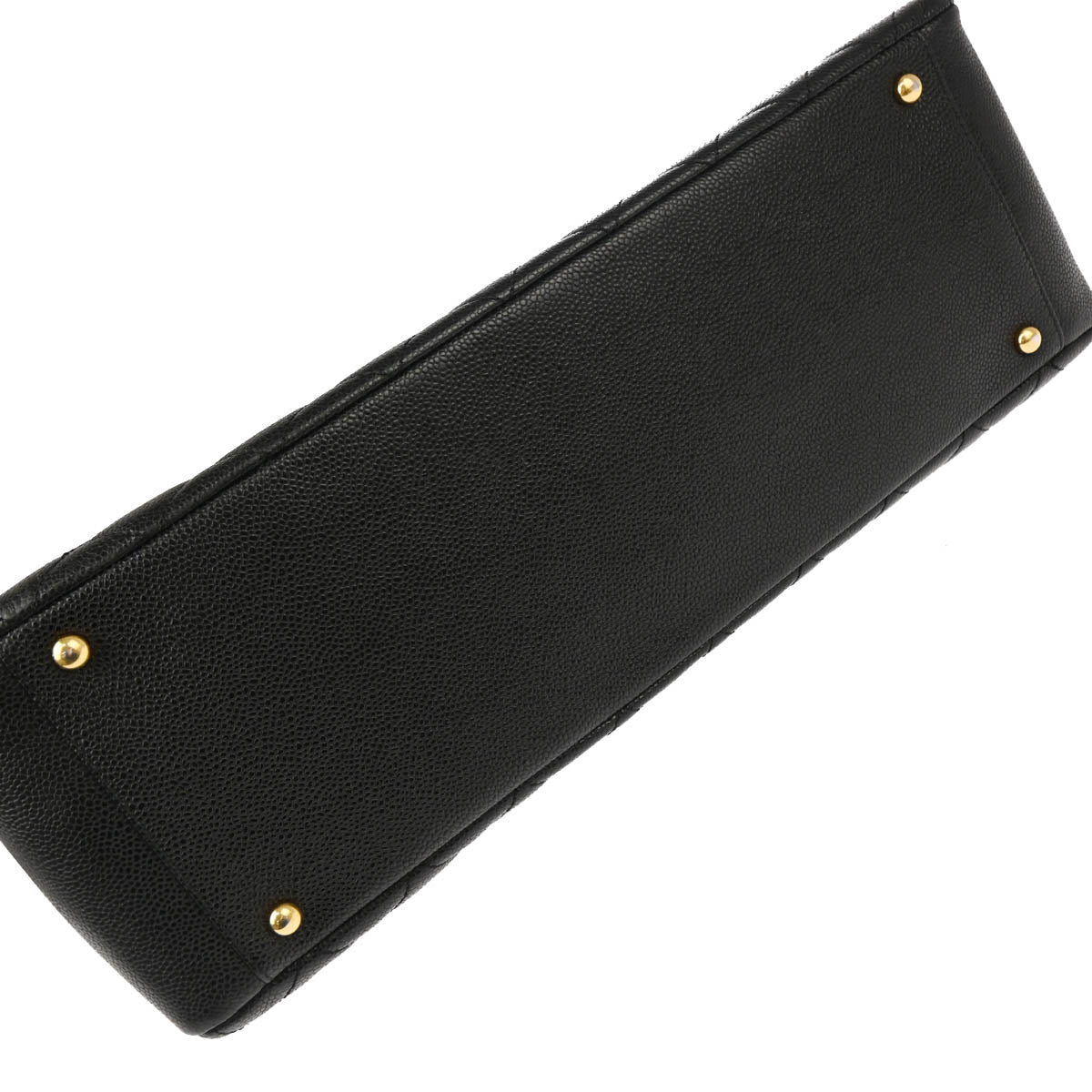 Chanel 2013-2014 Black Caviar Grand Shopping Tote GST XL Handbag