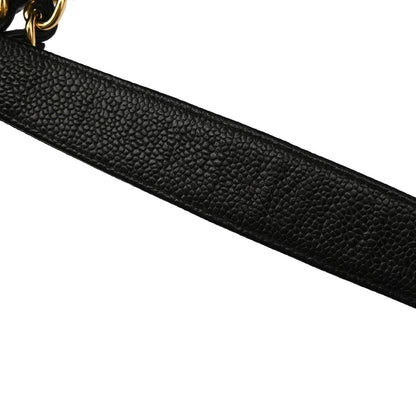 Chanel 2013-2014 Black Caviar Grand Shopping Tote GST XL Handbag