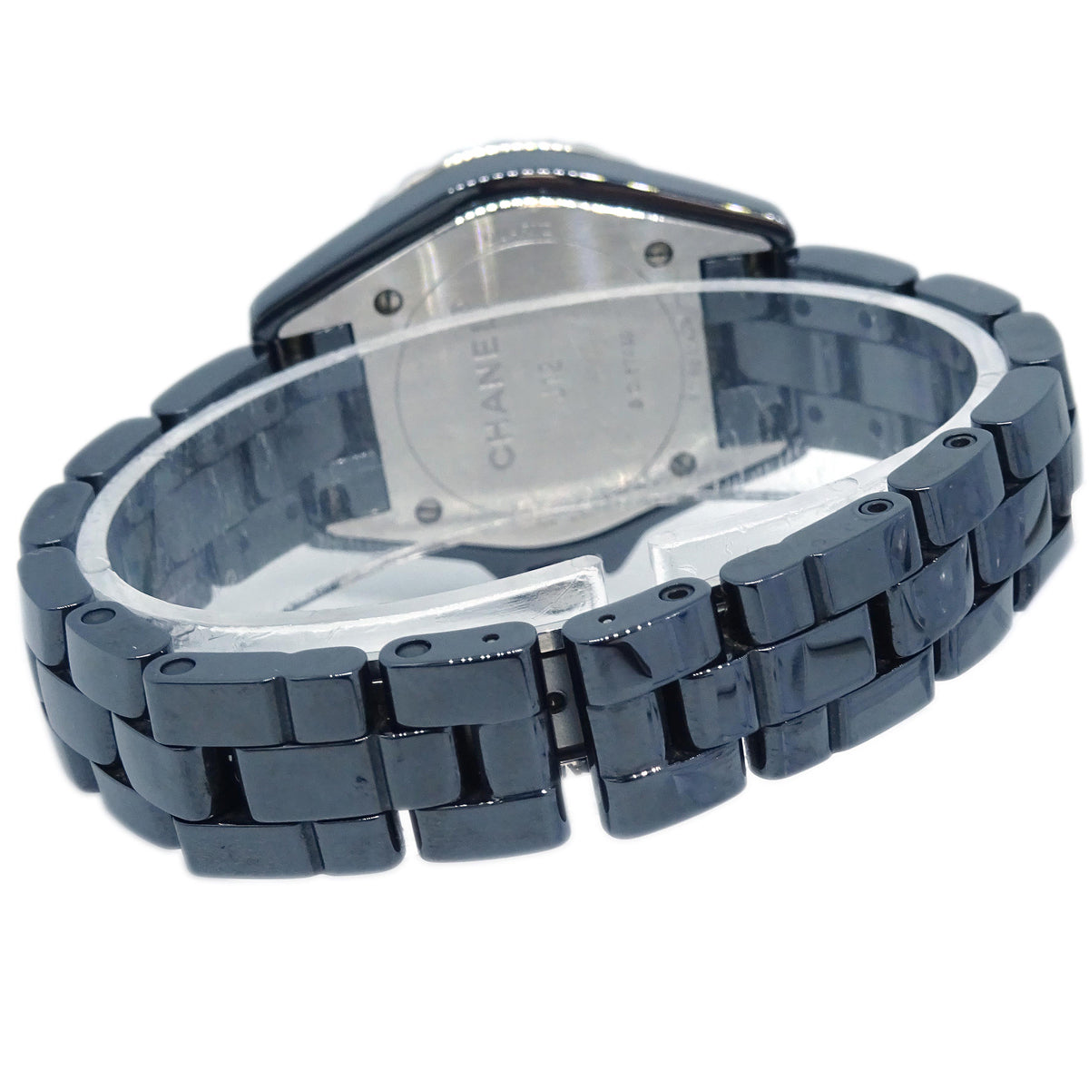 Chanel J12 Quartz 29mm Watch Ceramic Diamond SS