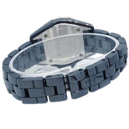 Chanel J12 Quartz 29mm Watch Ceramic Diamond SS