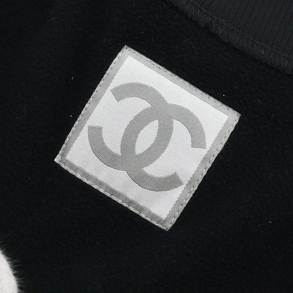 Chanel 2004 Sport Line Zip Up Jacket Black #40