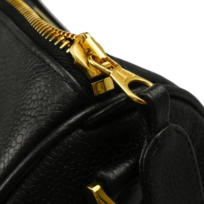 Chanel 1994-1996 Black Caviar 2way Shoulder Handbag