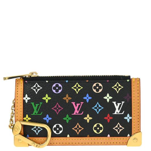 Louis Vuitton 2005 Multicolor Pochette Cles Coin Case Wallet M92654