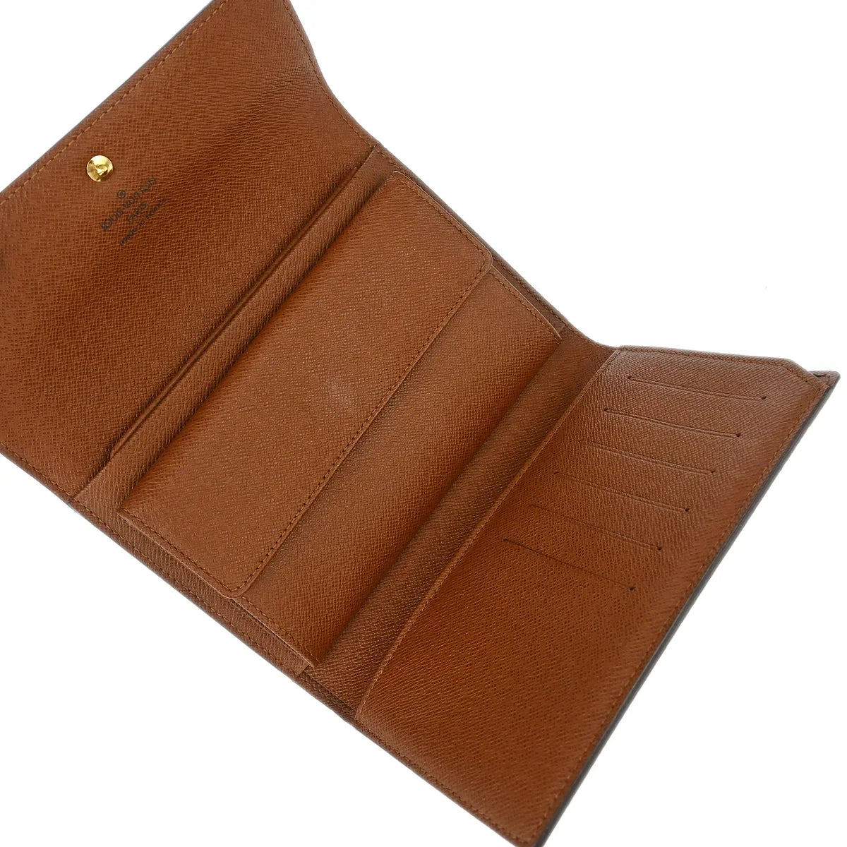 Louis Vuitton 2005 Monogram Porte Tresor Etui Papier Wallet M61202