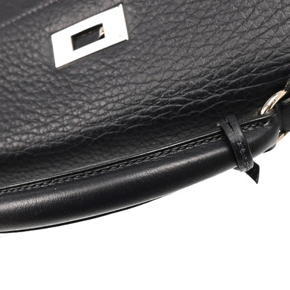 Hermes 2001 Blue Indigo Togo Kelly A Dos GM Backpack