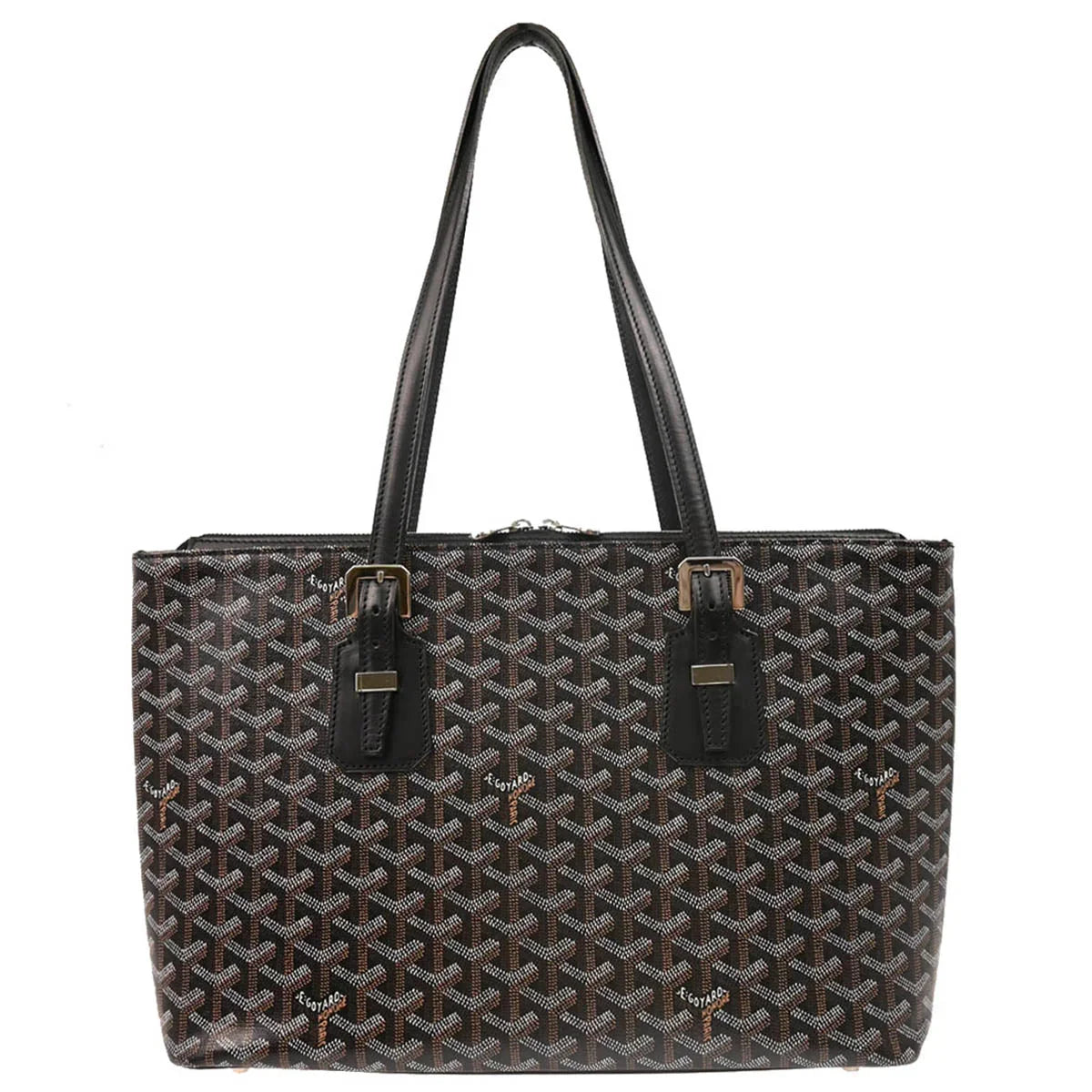 Goyard 2007 Black Okinawa Tote Shoulder Bag