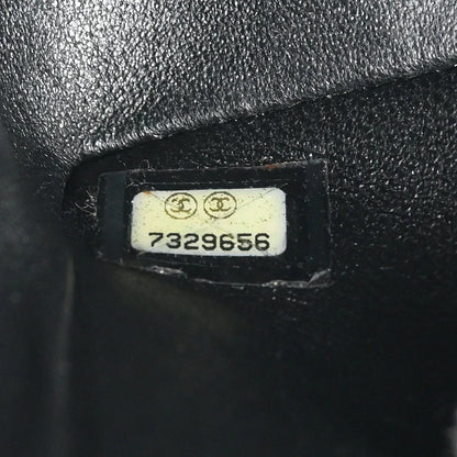 Chanel 2002-2003 Black Caviar Small Classic Double Flap Shoulder Bag