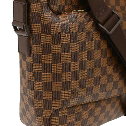 Louis Vuitton 2005 Damier Olaf MM Shoulder Bag N41441