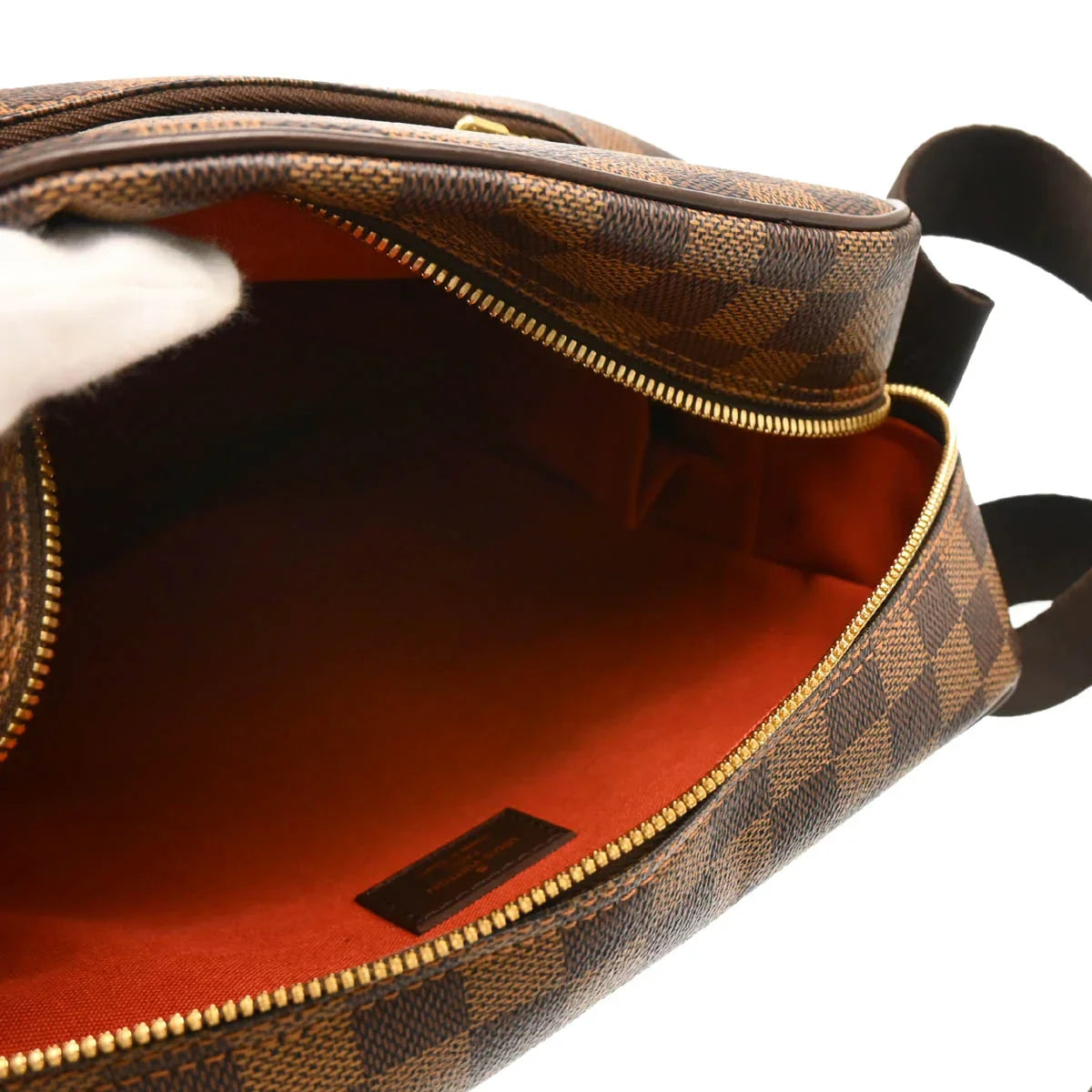 Louis Vuitton 2005 Damier Olaf MM Shoulder Bag N41441