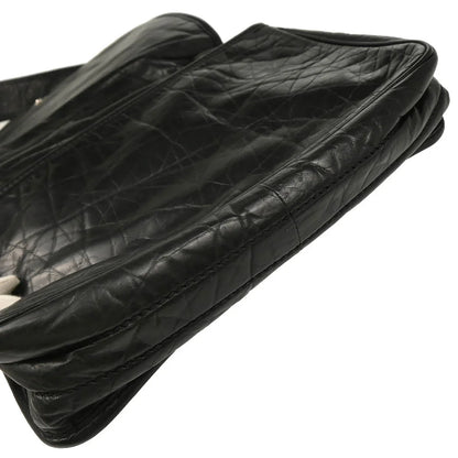 Chanel 2005-2006 Black Calfskin Shoulder Bag