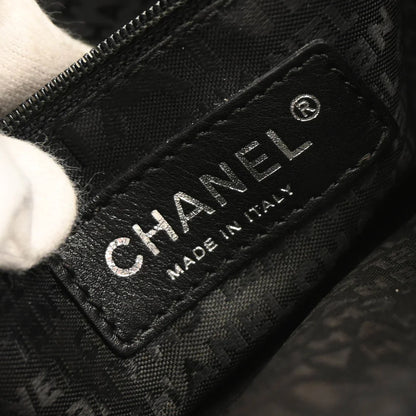 Chanel 2005-2006 Black Calfskin Shoulder Bag