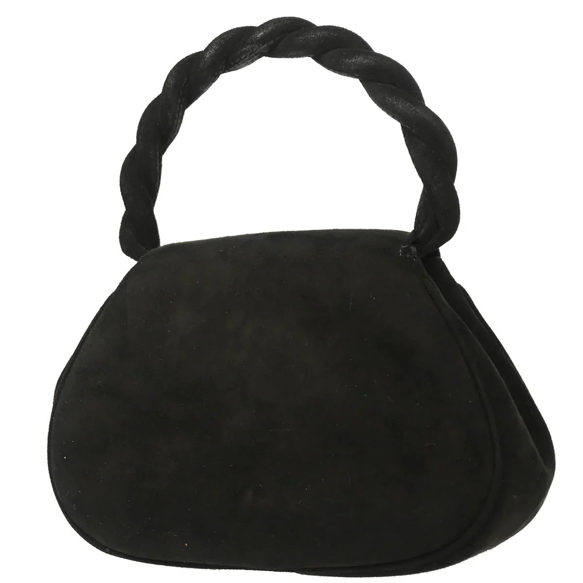 Chanel Black Suede Handbag