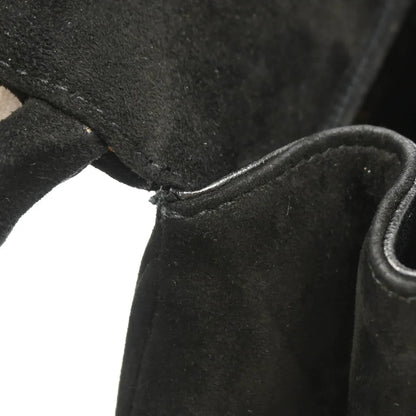 Chanel Black Suede Handbag