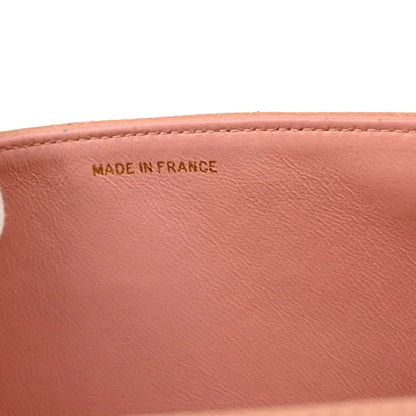 Chanel 1994-1996 Pink Caivar Medium Diana Shoulder Bag