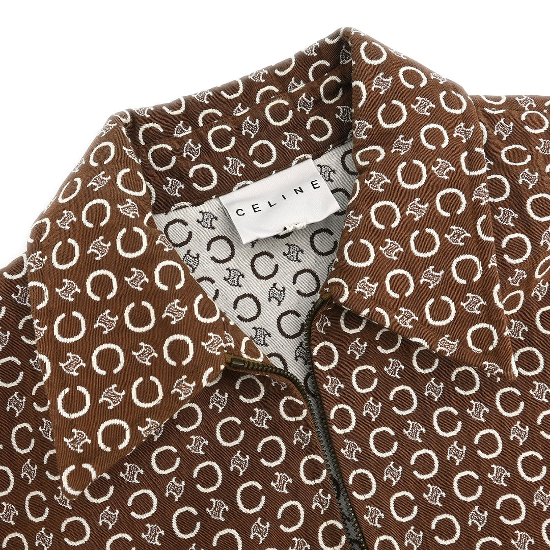 Celine Zip Up Jacket Macadam Brown #40 – AMORE Vintage Tokyo