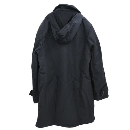Hermes Single Breasted Coat Black #50