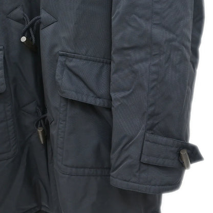 Hermes Single Breasted Coat Black #50