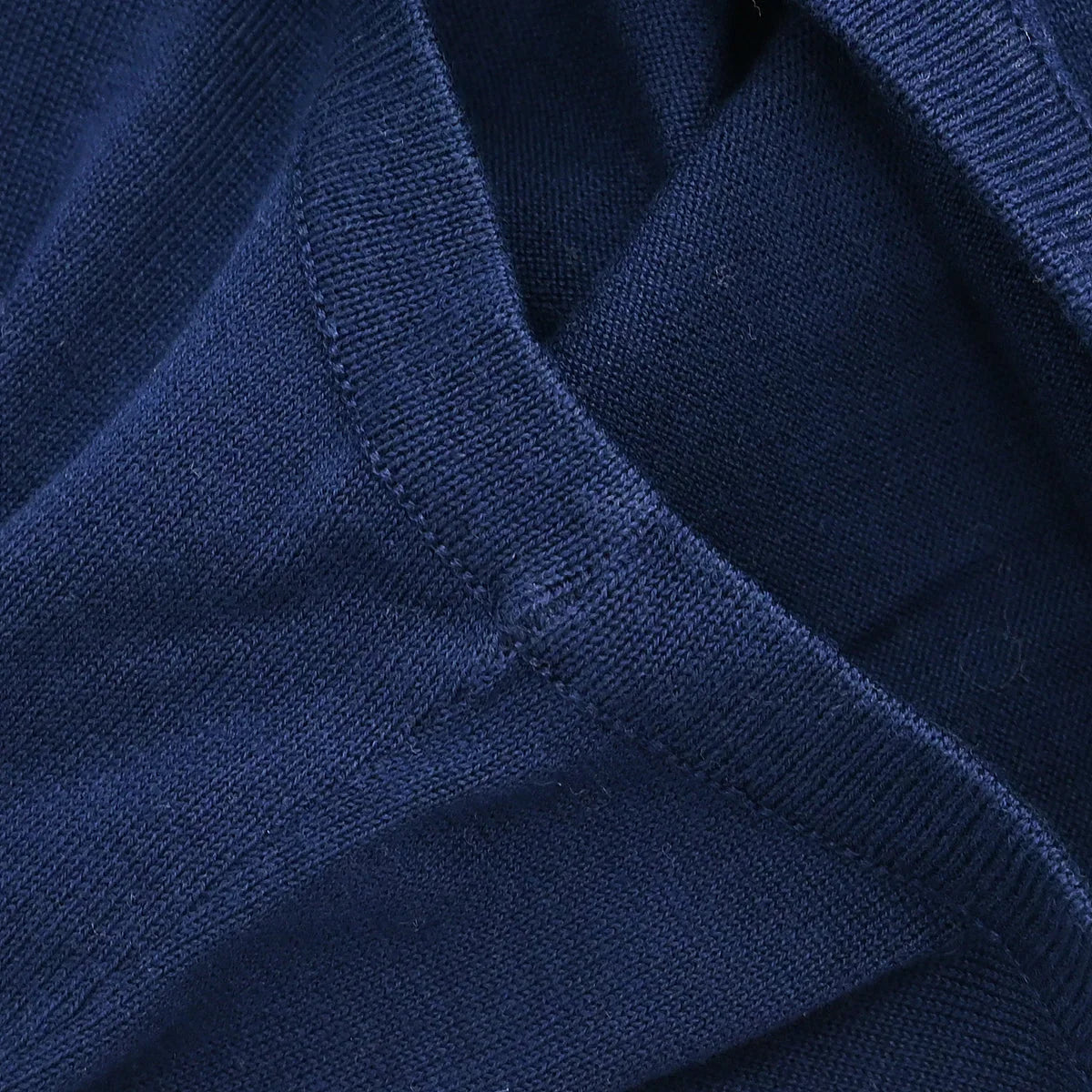 Chanel 1996 Ensemble Cardigan Top Navy #44