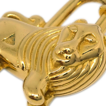 Hermes I'Afrique Lion 1997 Cadena Gold Small Good