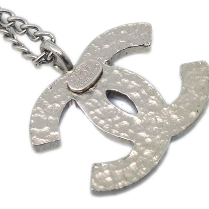 Chanel CC Chain Necklace Pendant Pink 04P
