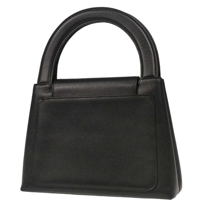 Chanel 1997-1999 Black Caviar Handbag