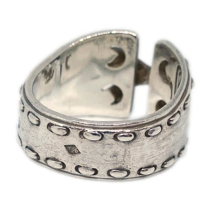 Hermes Ring Silver SV925 #50 #48 #8