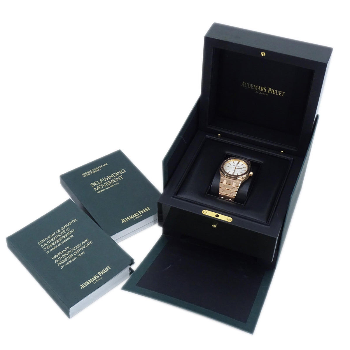 Audemars Piguet * Ref.15400OR.OO.1220OR.02 Royal Oak Watch 18KPG