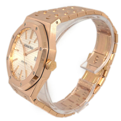 Audemars Piguet * Ref.15400OR.OO.1220OR.02 Royal Oak Watch 18KPG