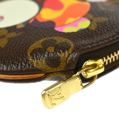 Louis Vuitton 2004 Monogram Panda Porte Monnaie Rond Coin Wallet M61928