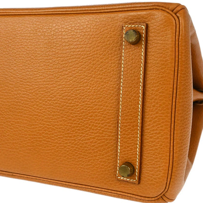 Hermes 1995 Natural Ardennes Haut a Courroies 32 Handbag