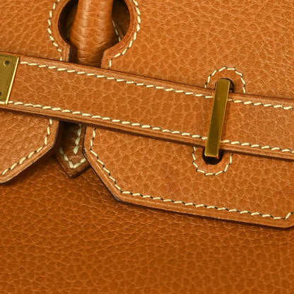Hermes 1995 Natural Ardennes Haut a Courroies 32 Handbag