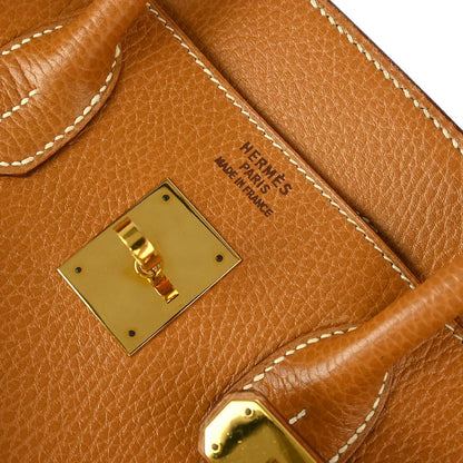 Hermes 1995 Natural Ardennes Haut a Courroies 32 Handbag