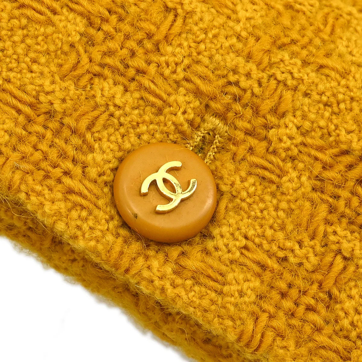 Chanel 1995 Setup Suit Jacket Skirt Brown #36