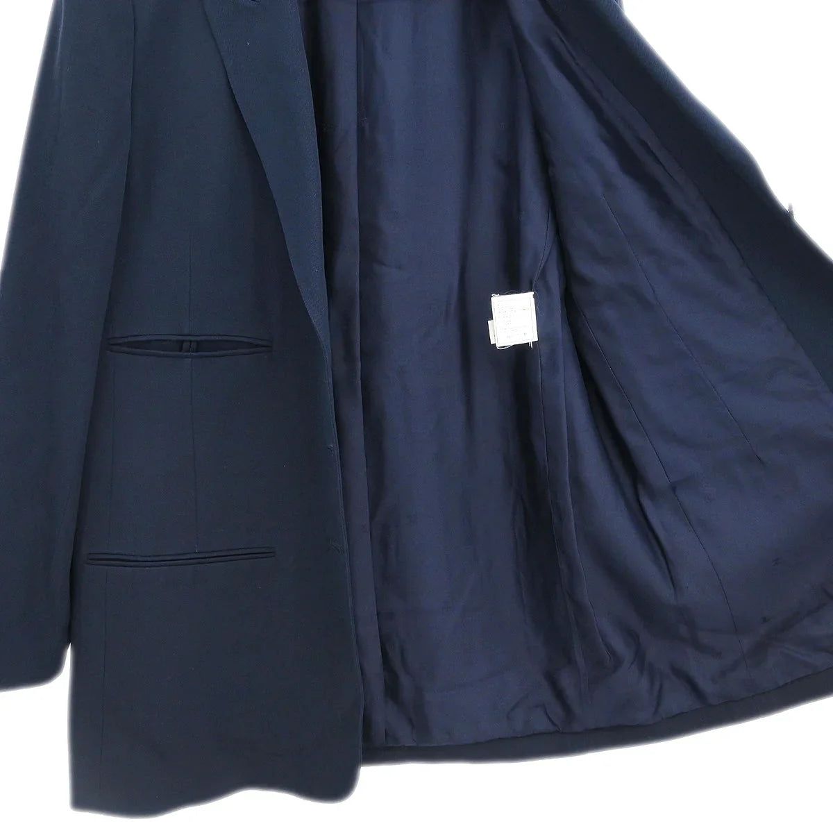 Chanel 1996 Single Breasted Jacket Navy #40