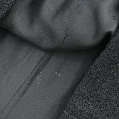Chanel 1995 Setup Suit Jacket Skirt Black #38