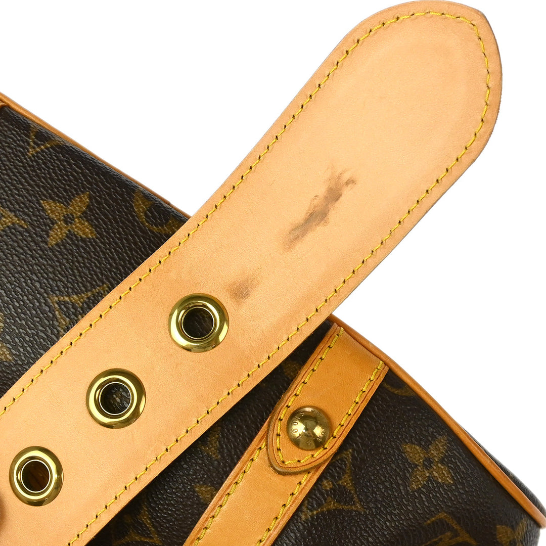 Louis Vuitton 2004 Monogram Theda GM Tote Handbag M92393
