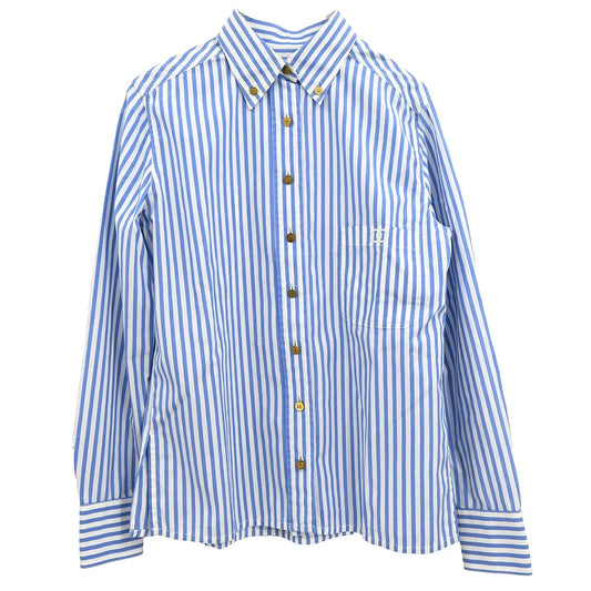 Chanel Shirt Blouse Blue
