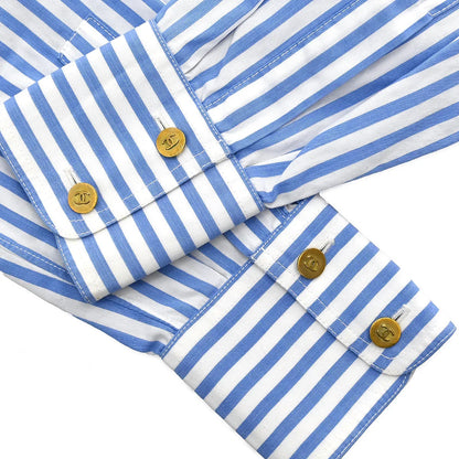 Chanel Shirt Blouse Blue