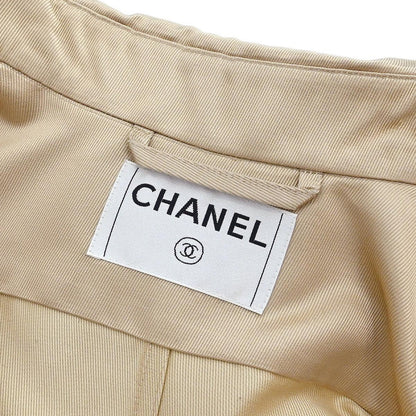 Chanel Trench Coat Beige