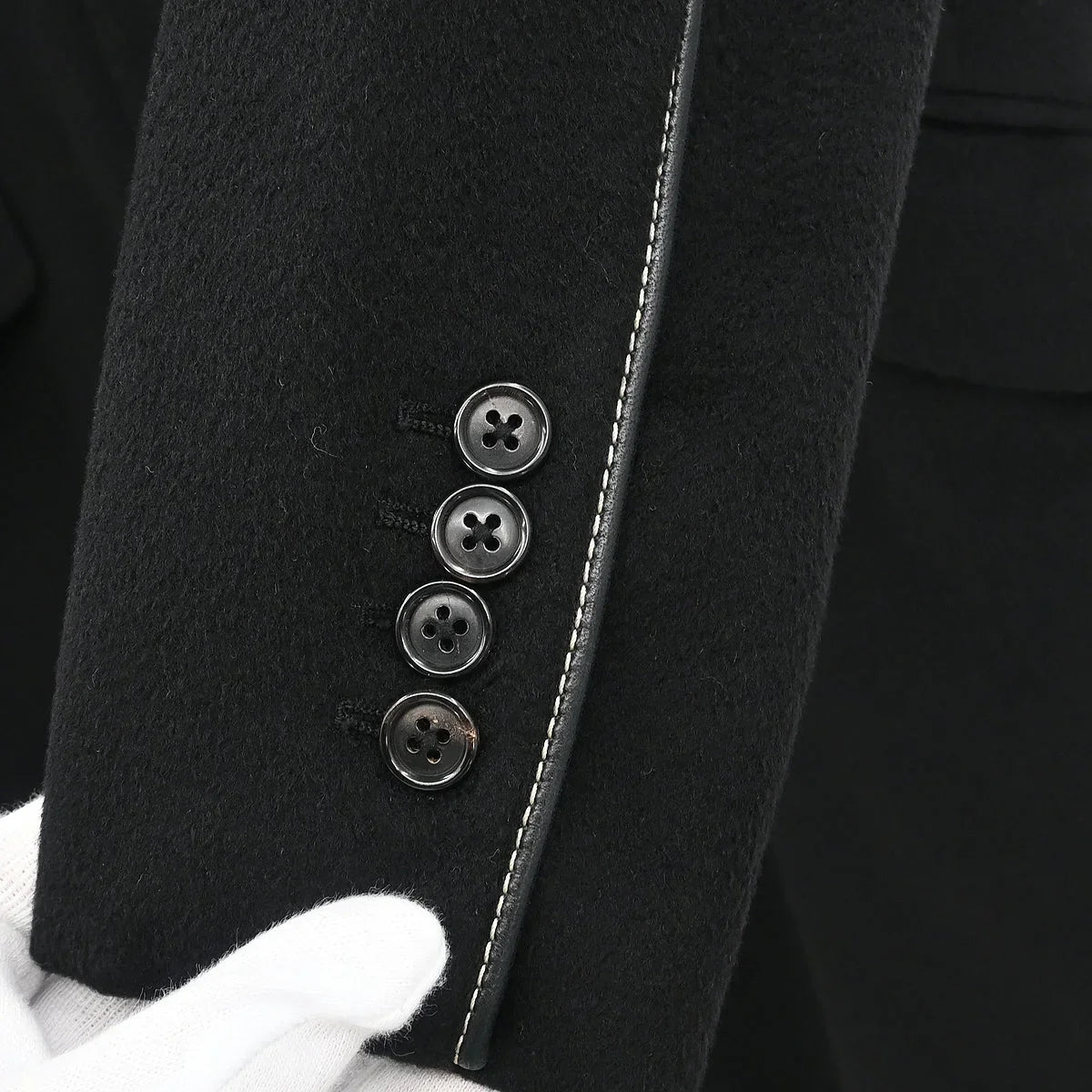 Hermes Coat Black 9053 #46