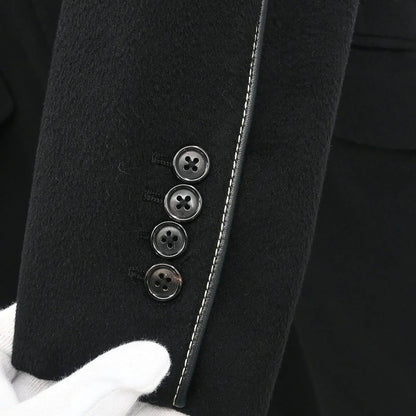 Hermes Coat Black 9053 #46
